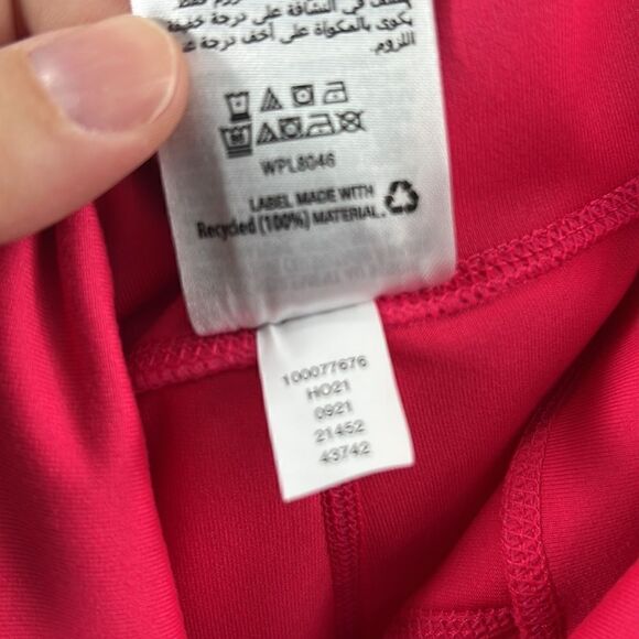 ID Ideology High-Rise Cropped Leggings Watermelon Pop Size S NWT - Picture 9 of 10